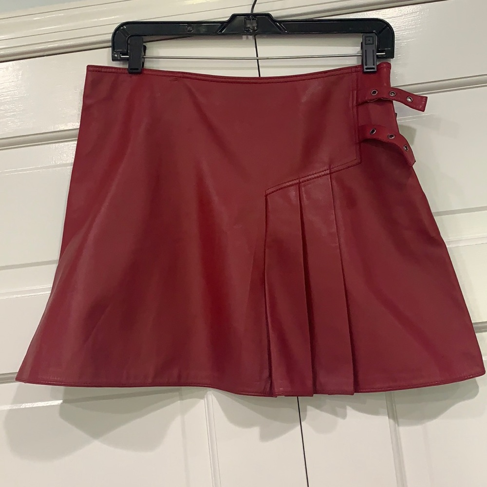 Christian Dior Lambskin Skirt Size 6